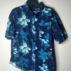 Men’s Medium Mossimo Supply Co Short Sleeve Button Down Shirt